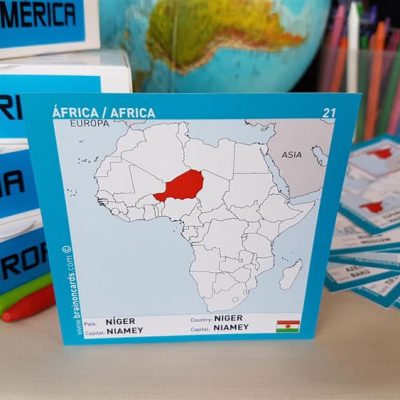 Países y capitales de Africa ¡aprende jugando! Níger.