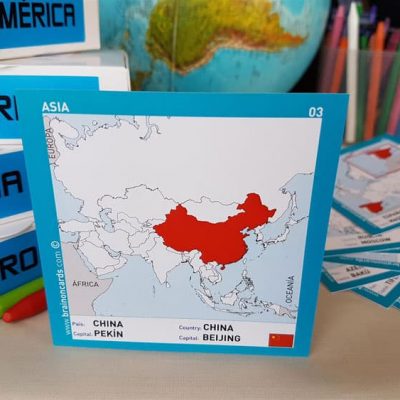 Países y capitales de Asia ¡aprende jugando! China